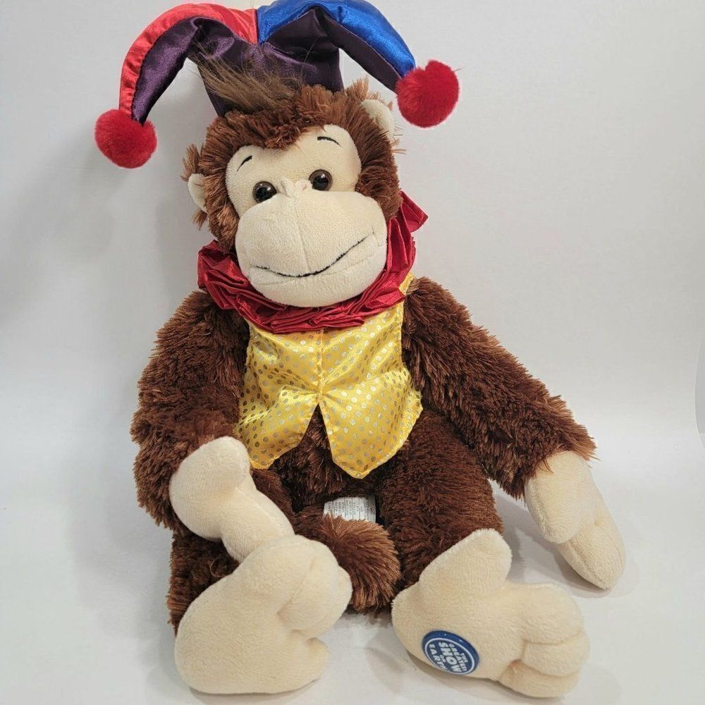 Feld Entertainment Circus Monkey Court Jester‎ GREATEST SHOW ON EARTH Brown 18"